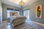 LOWER LEVEL BEDROOM 4 QUEEN BED SUITE WITH WALKOUT TO PRIVATE PATIO L